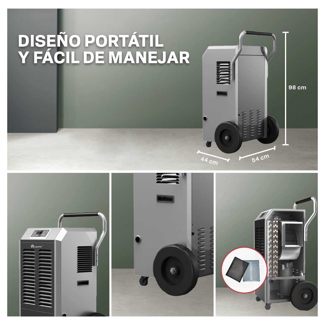 Deshumidificador industrial JHK-138L/ 200m2 - Imagen 4