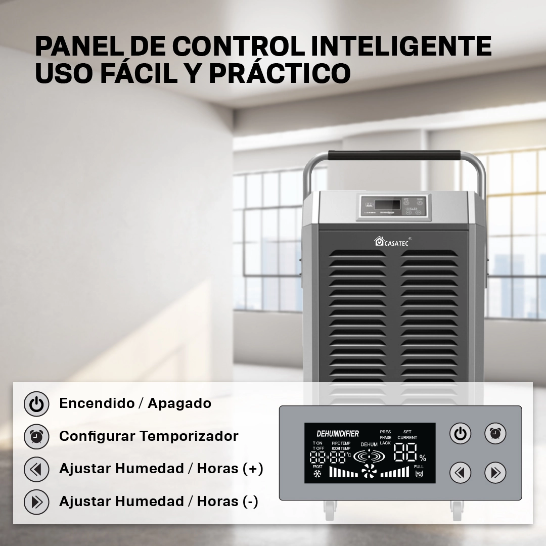 Deshumidificador industrial JHK-138L/ 200m2 - Imagen 5