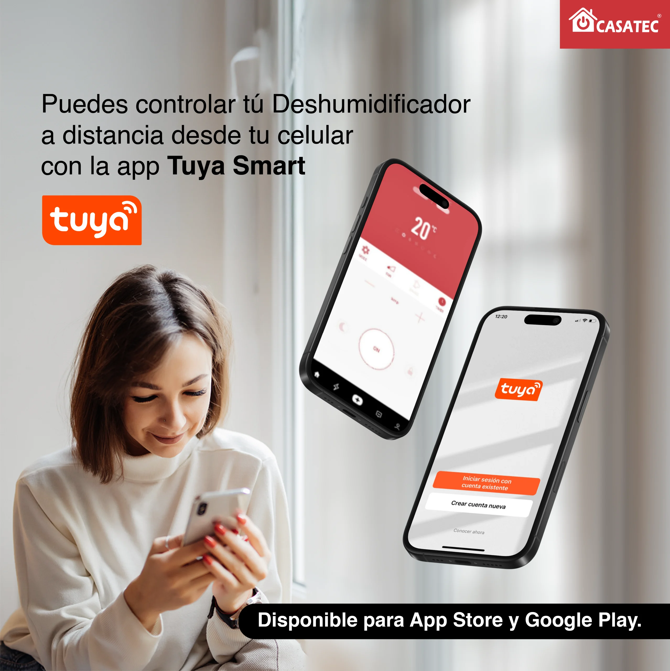 Deshumidificador Casatec Gtd-250 Plus WIFI/ 40m2 - Imagen 3