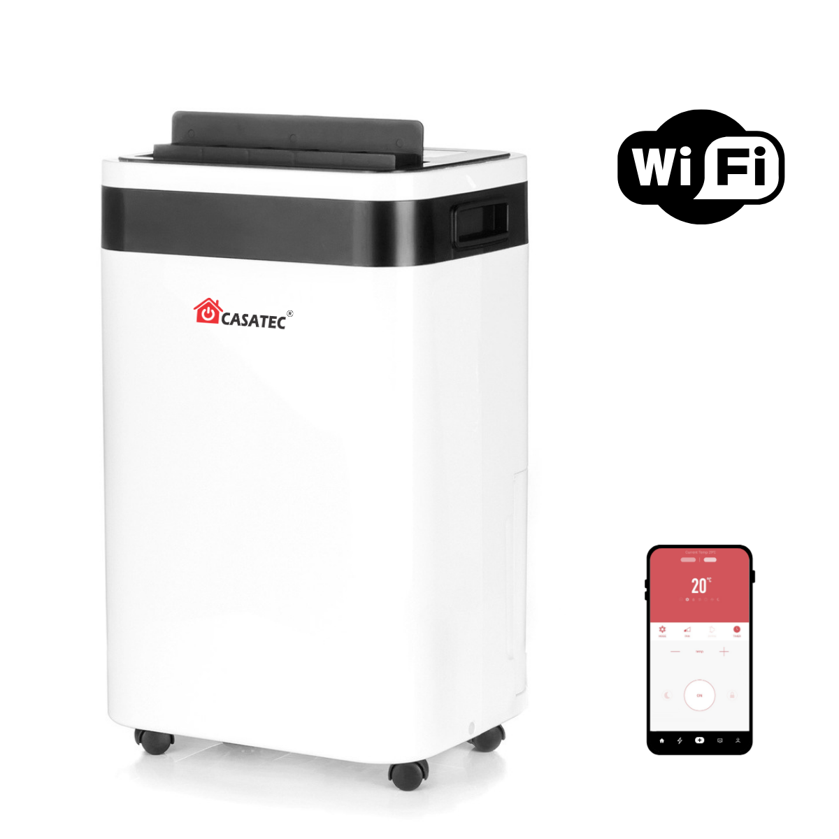 Deshumidificador Casatec Gtd-250 Plus WIFI/ 40m2 °Preventa°