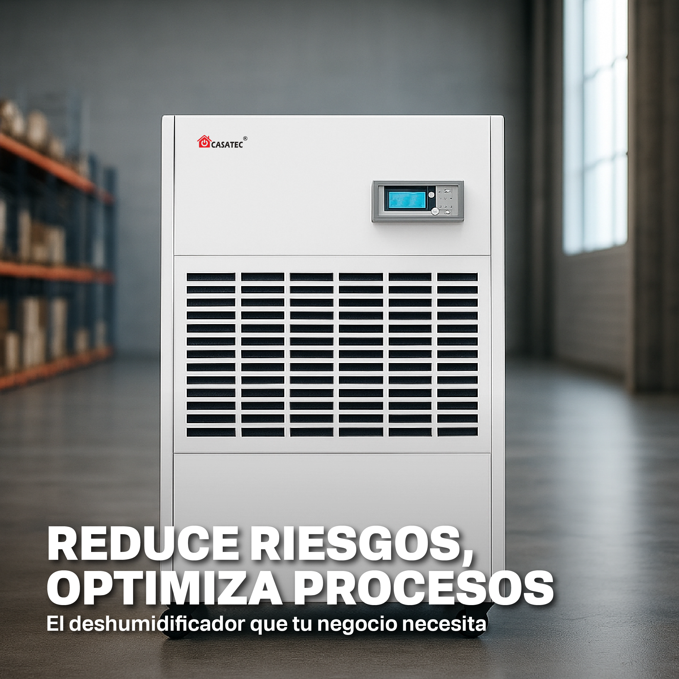 Deshumidificador Industrial RTH SERIES-530L/800m2 - Imagen 2