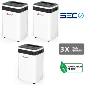 Deshumidificadores Gtd-250 Plus WIFI Pack Familiar 3 Unidades